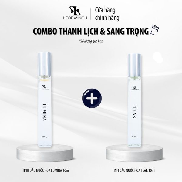COMBO THANH LỊCH & SANG TRỌNG | LUMINA X TEAK