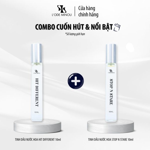 COMBO CUỐN HÚT & NỔI BẬT | HIT DIFFERENT X STOP N STARE