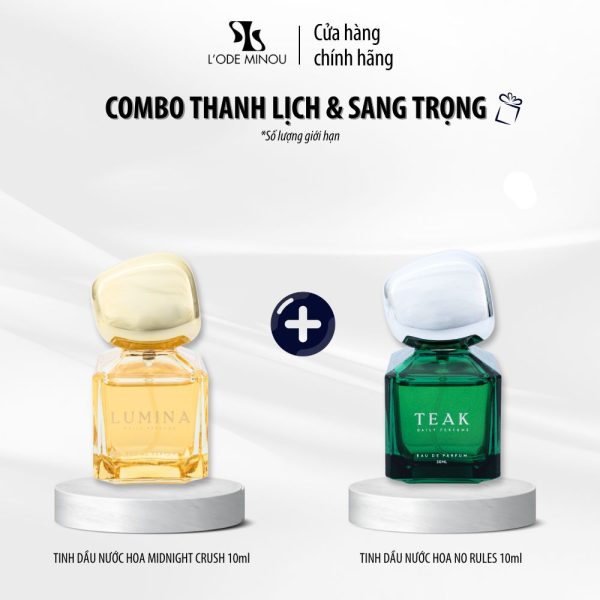 COMBO THANH LỊCH & SANG TRỌNG | LUMINA X TEAK